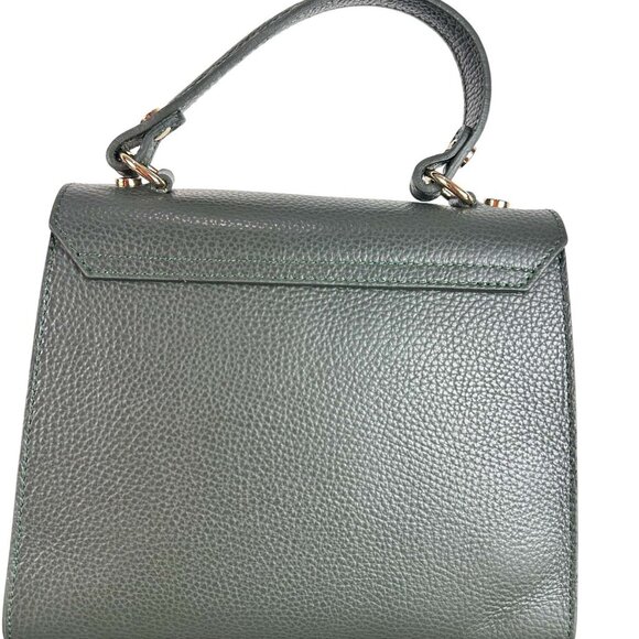 Naya Green Italian Leather Handbag for Women – Luxury Designer Shoulder - Picture 4 of 9